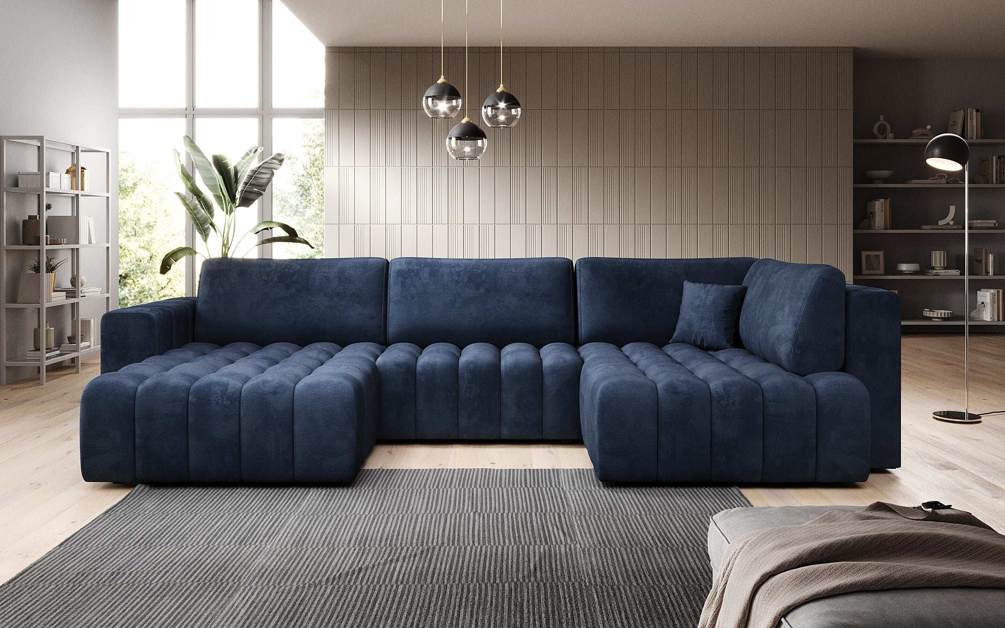 Designer Sofa Carla with Sleep Function