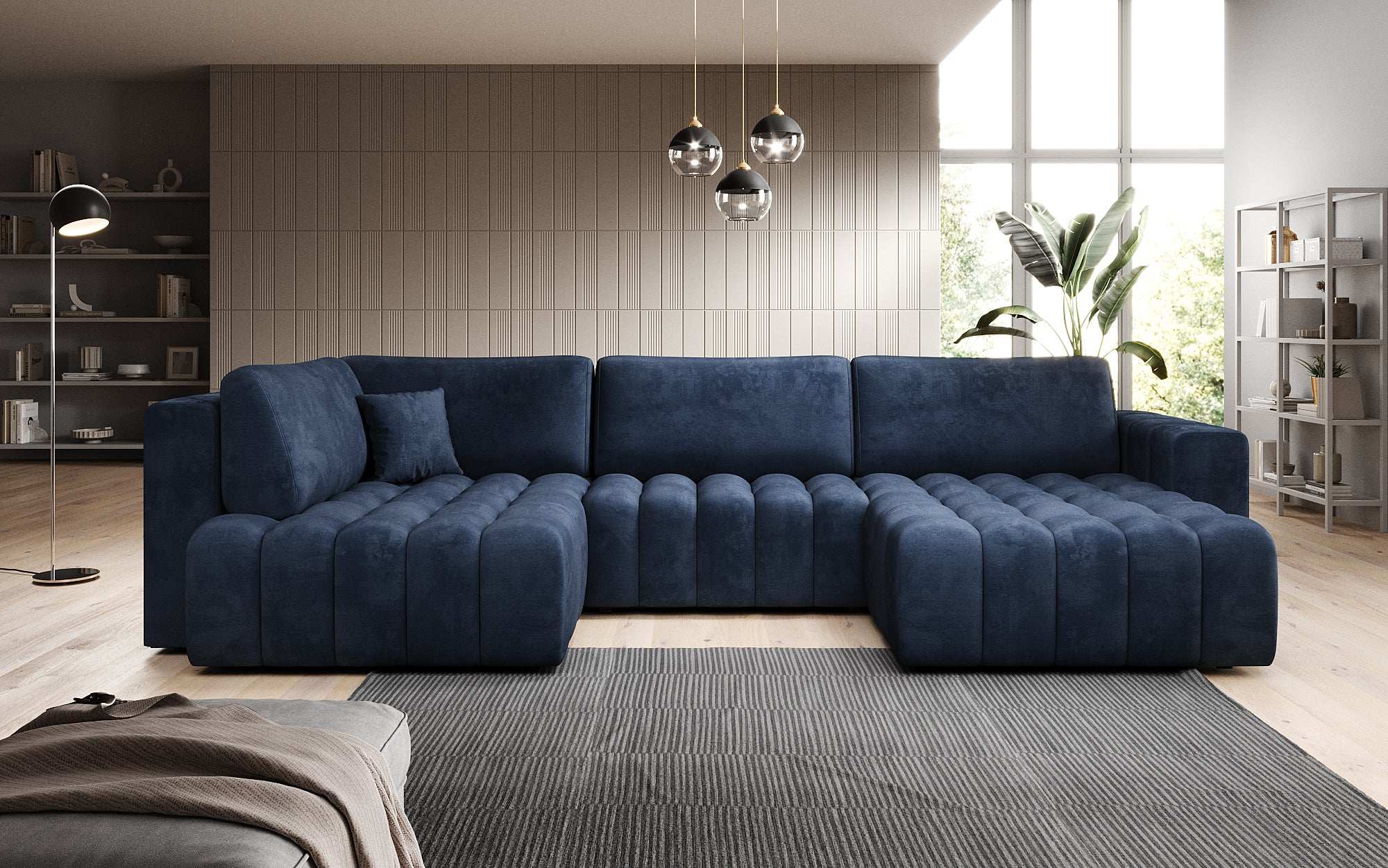 Designer Sofa Carla with Sleep Function