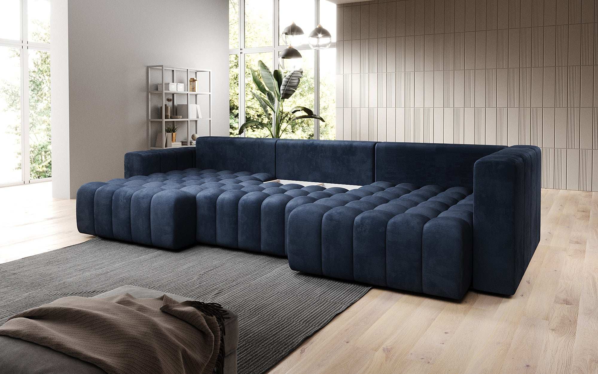 Designer Sofa Carla with Sleep Function