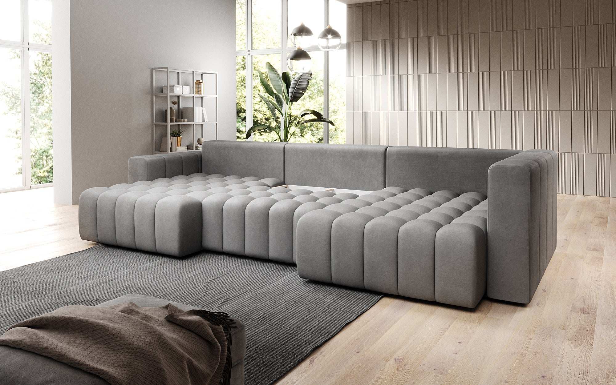 Designer Sofa Carla with Sleep Function