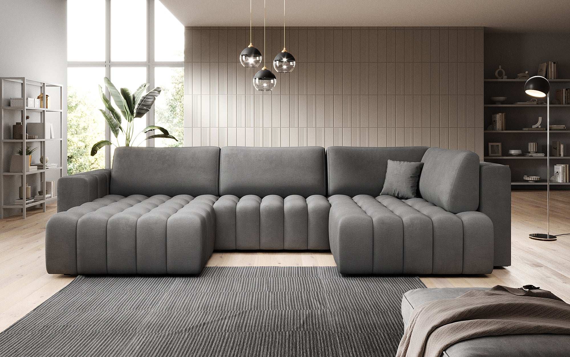 Designer Sofa Carla with Sleep Function