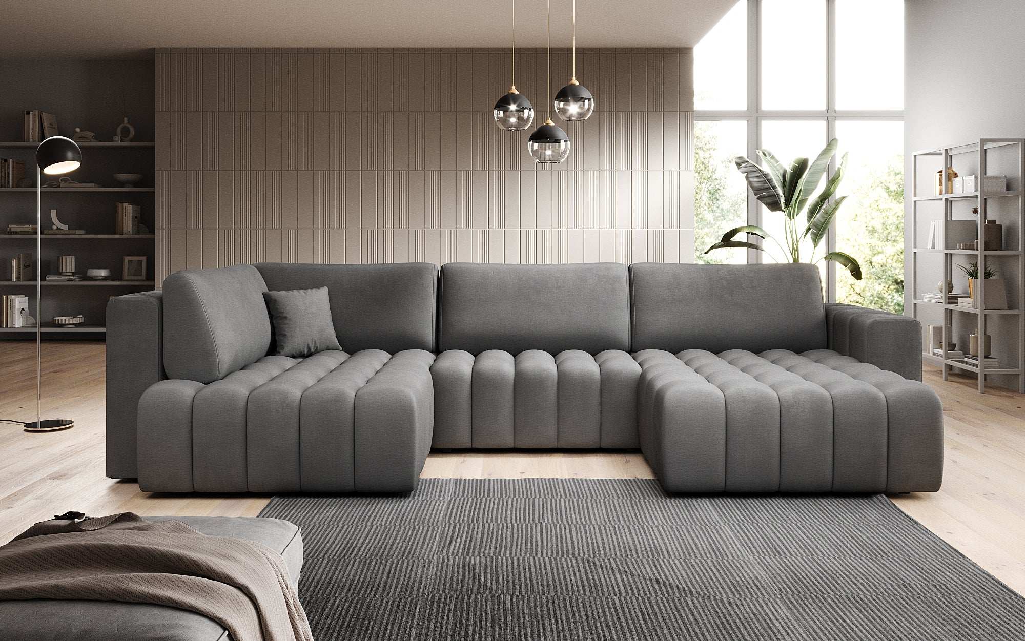 Designer Sofa Carla with Sleep Function