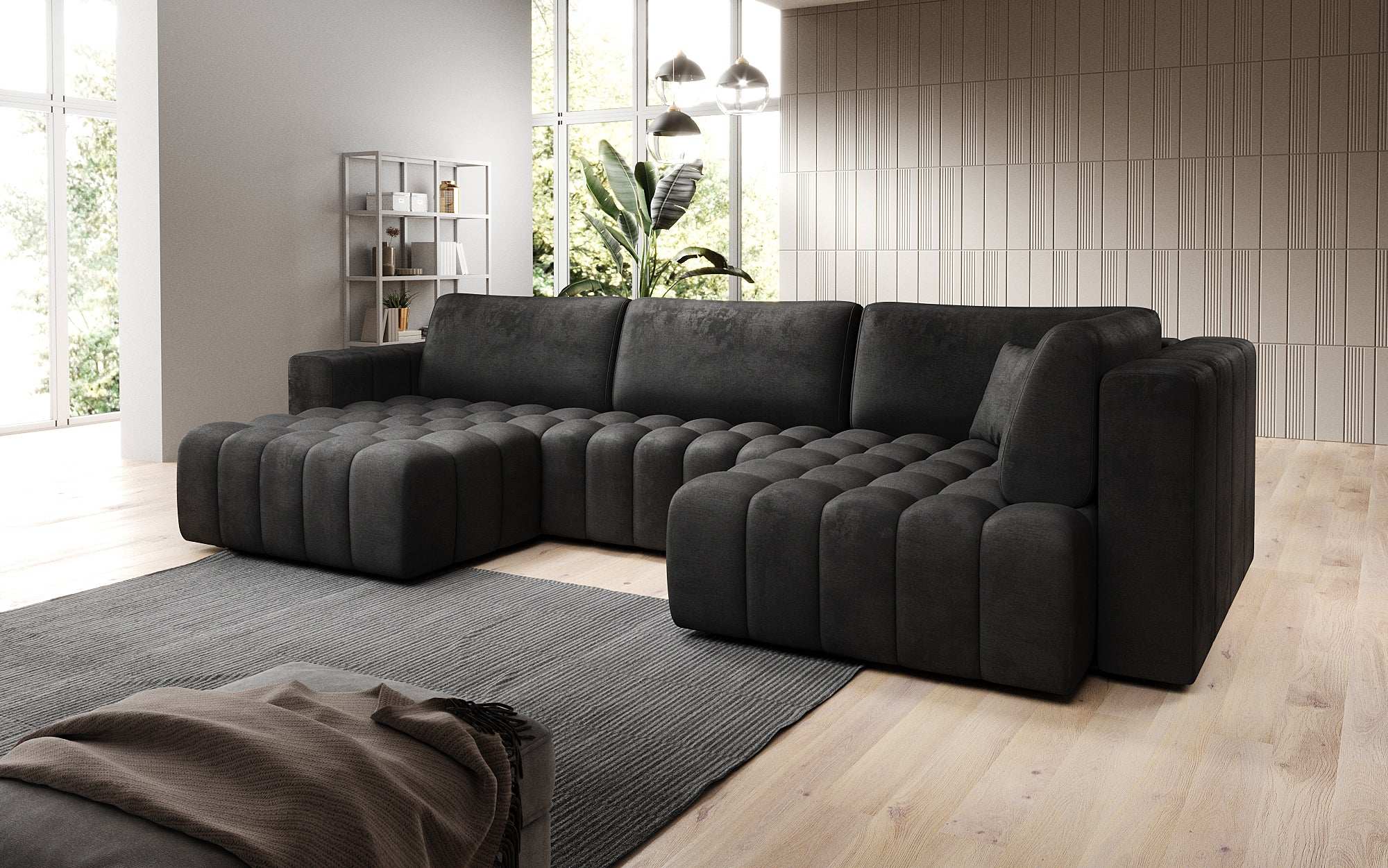 Designer Sofa Carla with Sleep Function