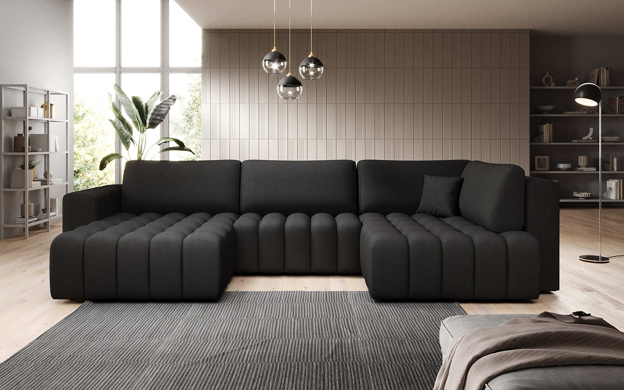 Designer Sofa Carla with Sleep Function