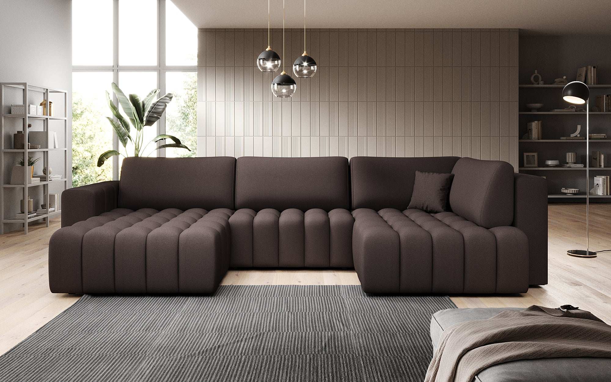 Designer Sofa Carla with Sleep Function