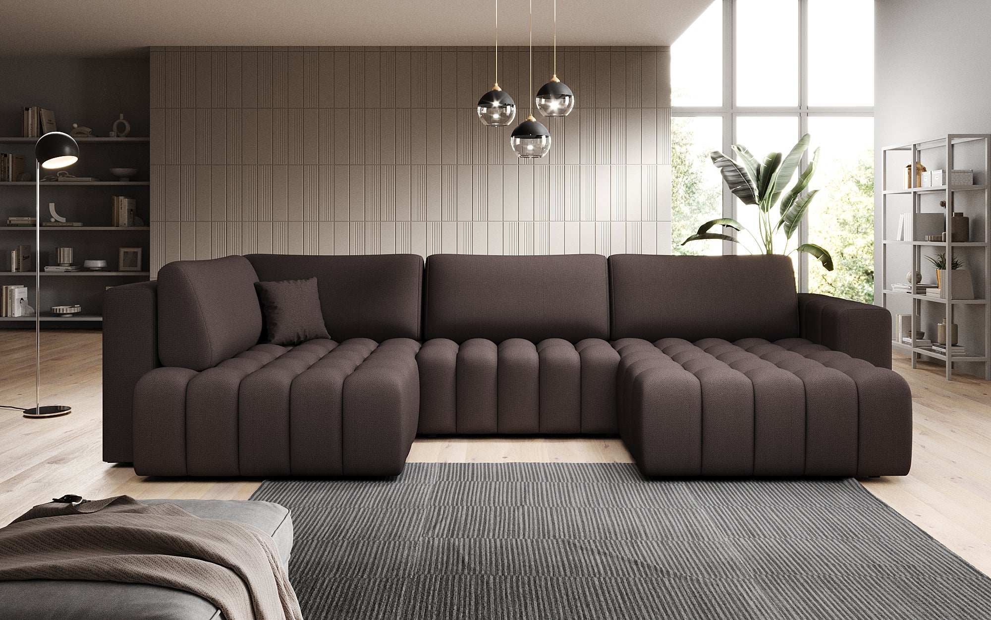 Designer Sofa Carla with Sleep Function