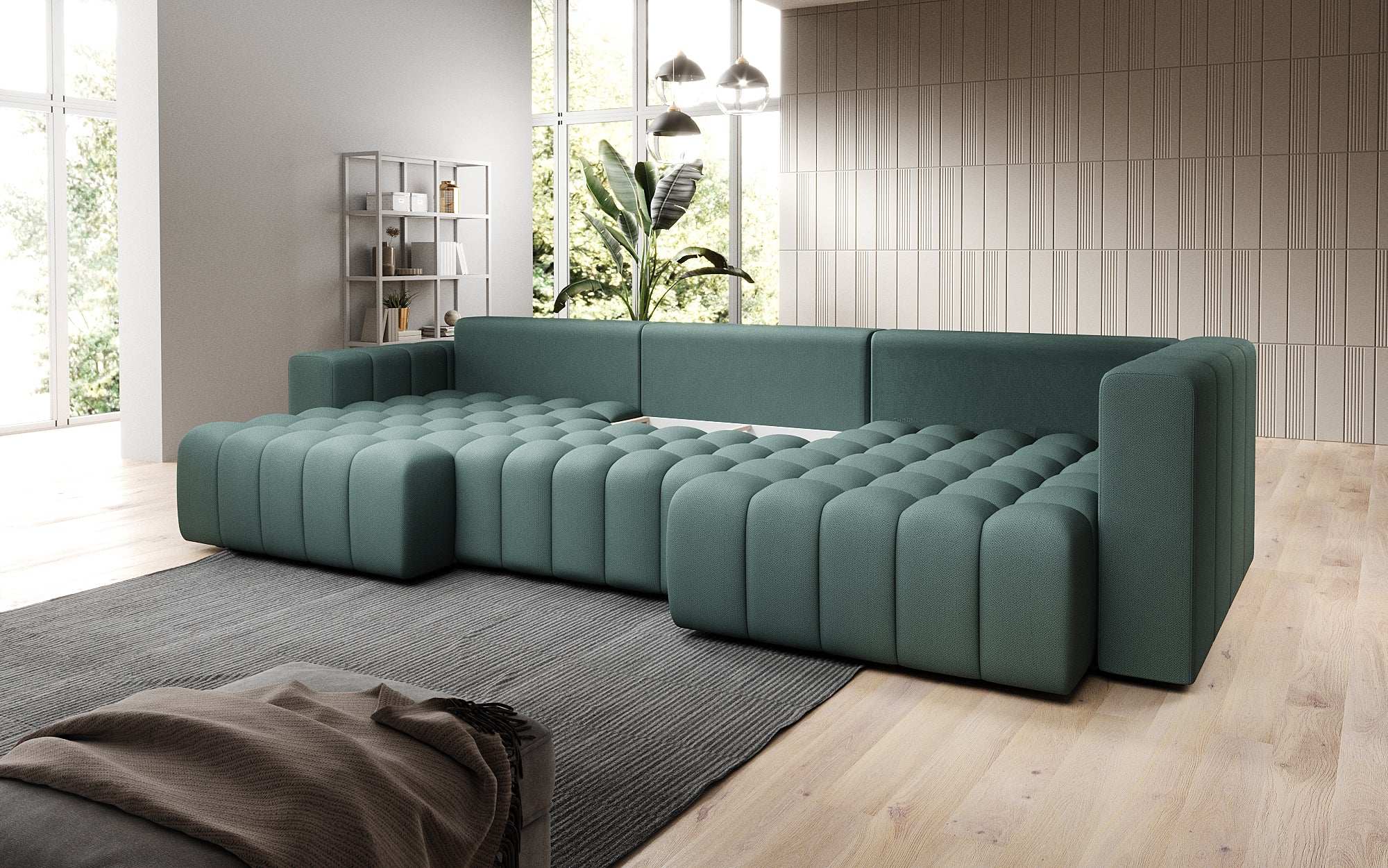 Designer Sofa Carla with Sleep Function