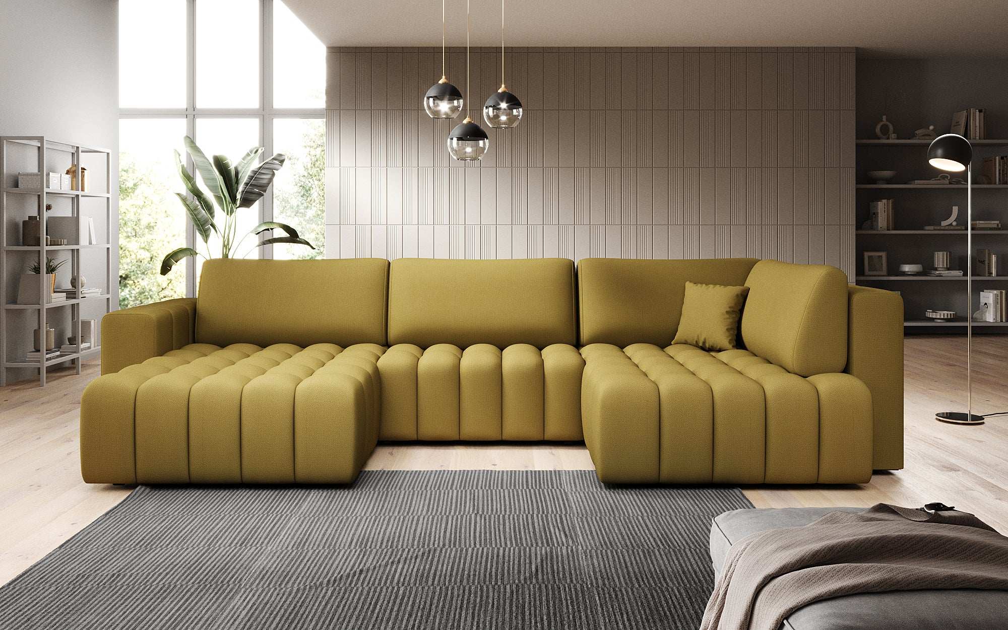 Designer Sofa Carla with Sleep Function