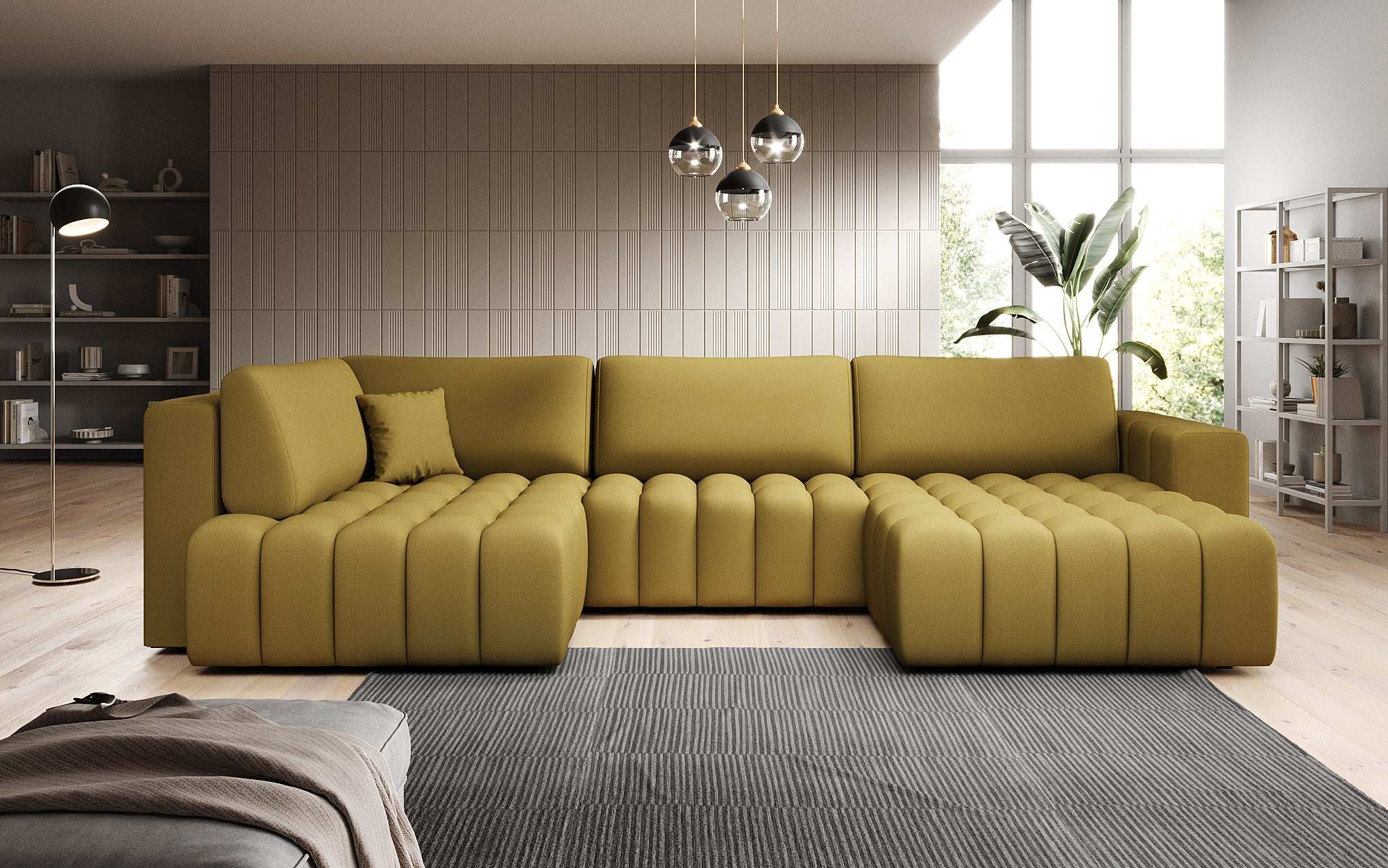 Designer Sofa Carla with Sleep Function