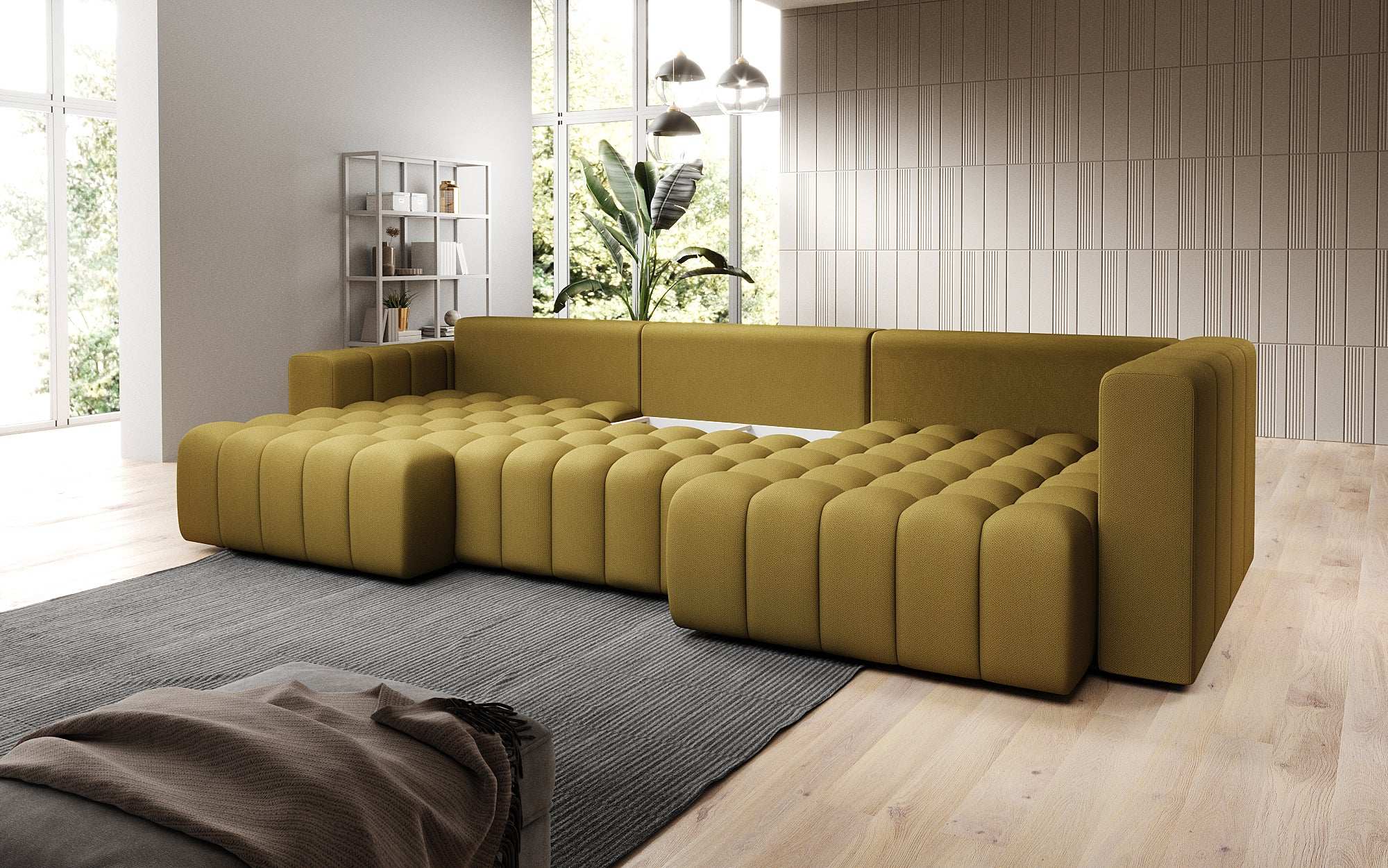 Designer Sofa Carla with Sleep Function