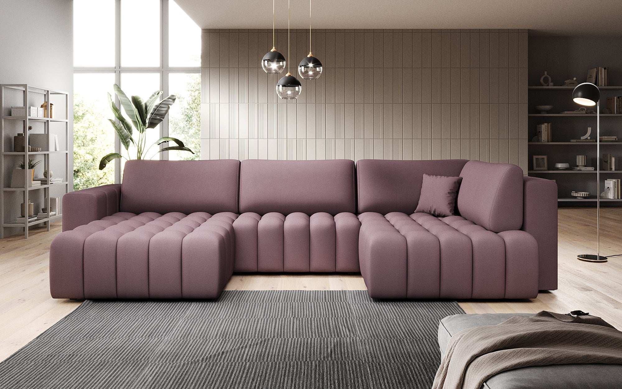 Designer Sofa Carla with Sleep Function