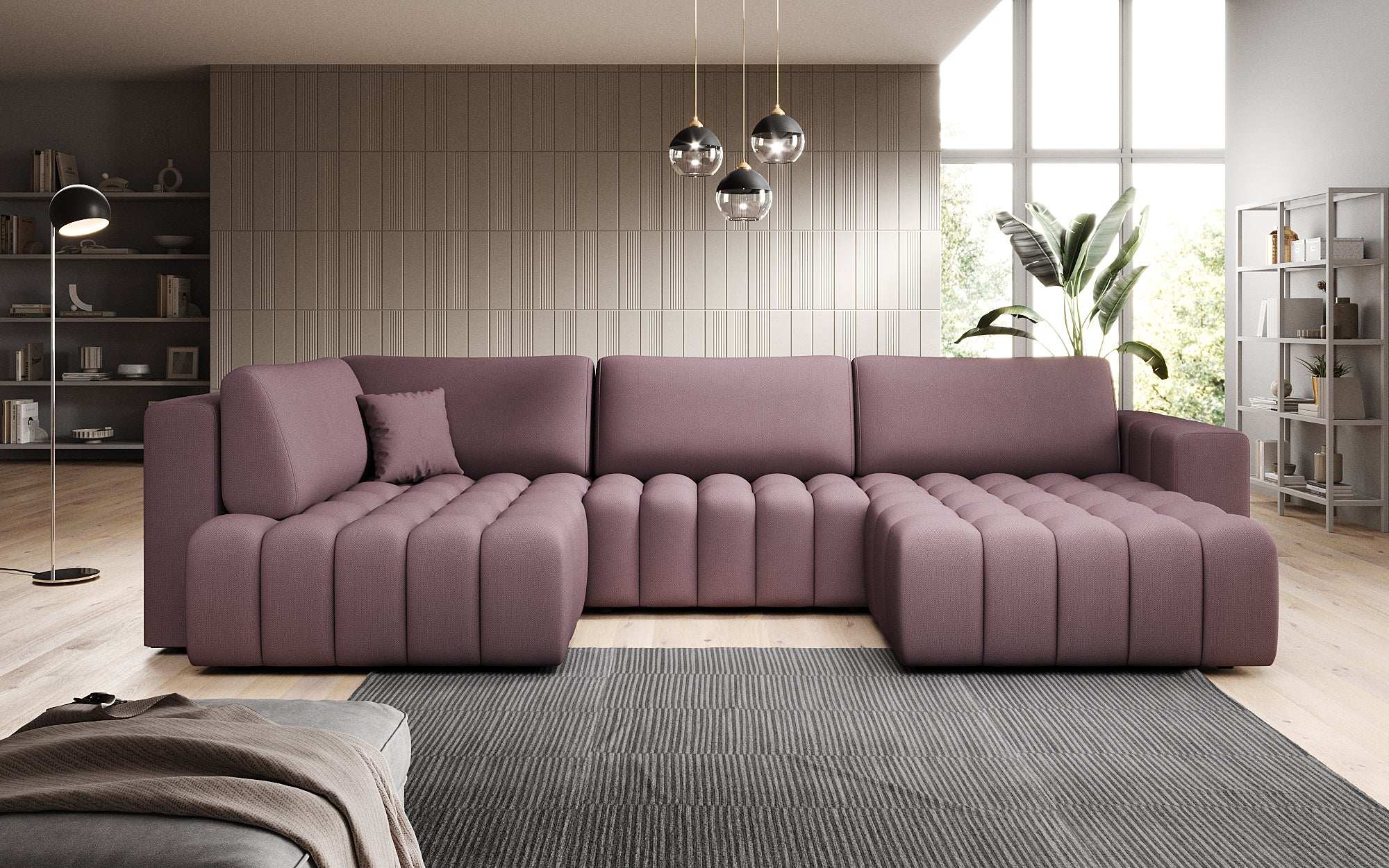 Designer Sofa Carla with Sleep Function