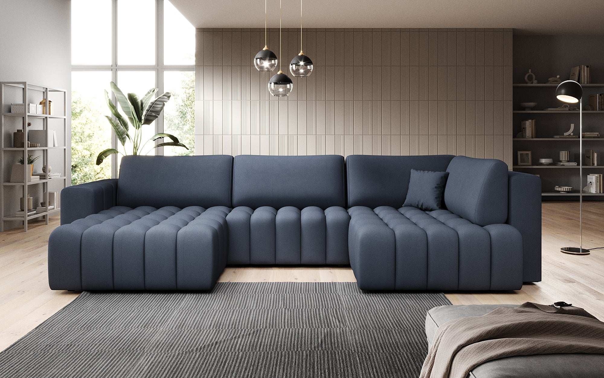 Designer Sofa Carla with Sleep Function