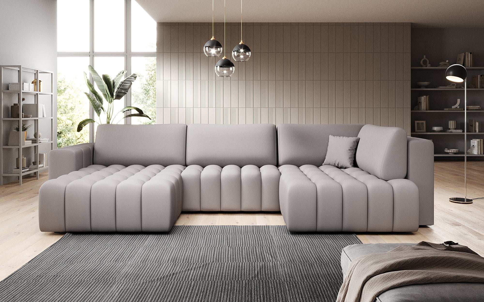 Designer Sofa Carla with Sleep Function