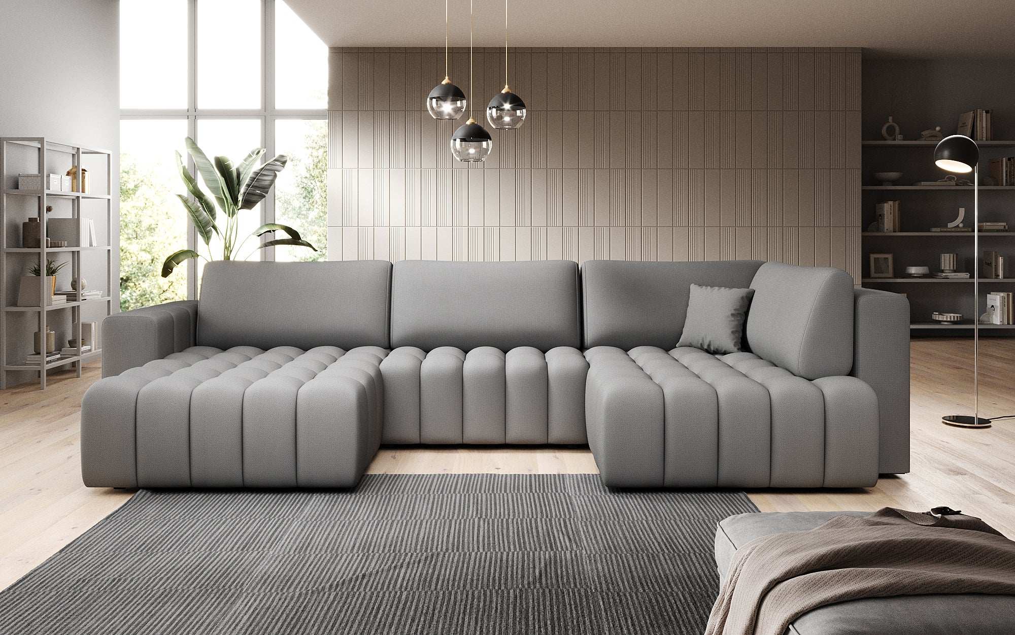 Designer Sofa Carla with Sleep Function