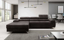 Designer Ecksofa Melinda mit Schlaf- und Klappfunktion