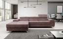 Designer Ecksofa Melinda mit Schlaf- und Klappfunktion