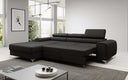 Designer Ecksofa Melinda mit Schlaf- und Klappfunktion