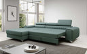 Designer Ecksofa Melinda mit Schlaf- und Klappfunktion