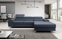 Designer Ecksofa Melinda mit Schlaf- und Klappfunktion