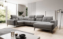 Designer Sofa Nerio with adjustable headrest and backrest