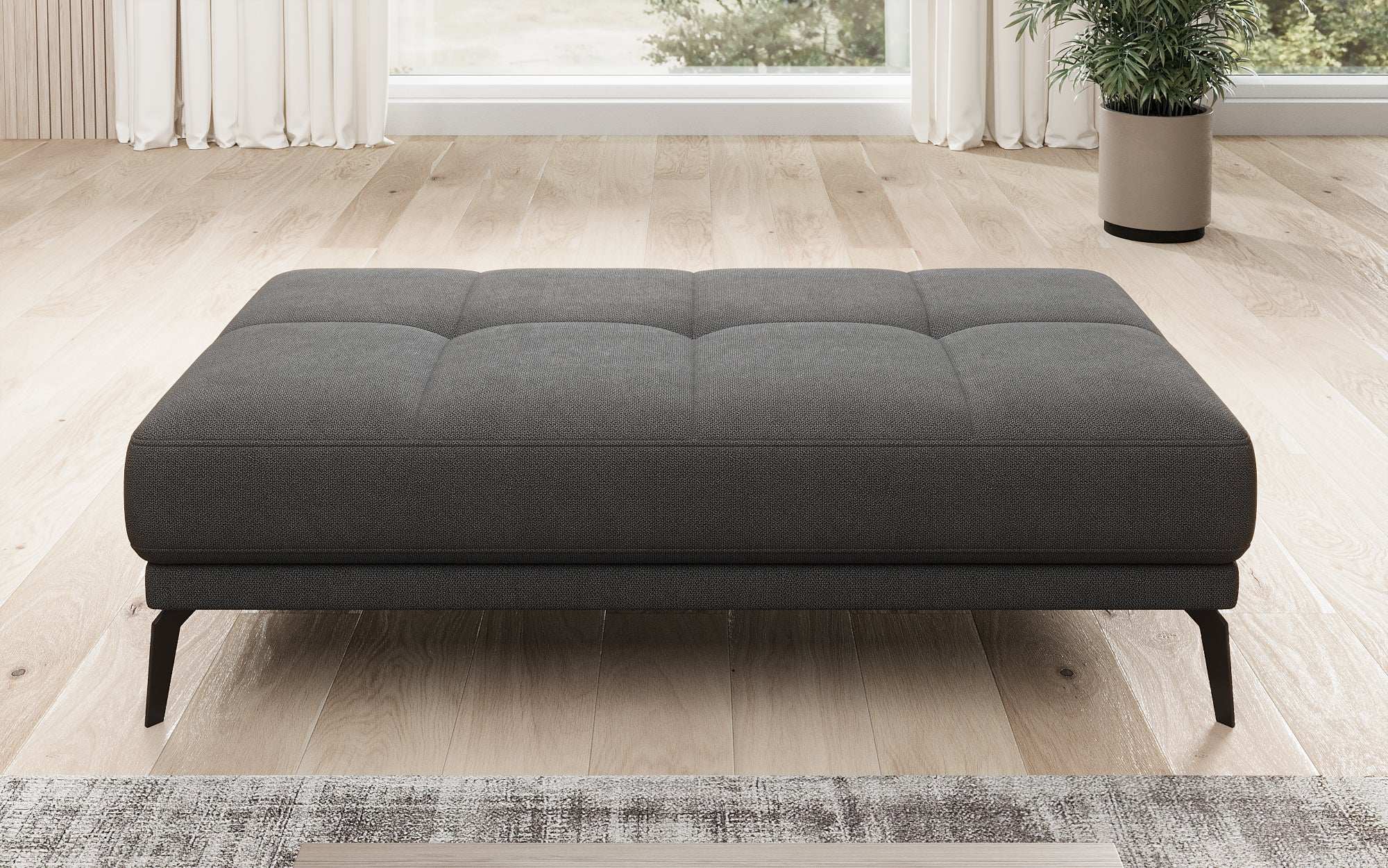 Designer Sofa Terina including Side Stool