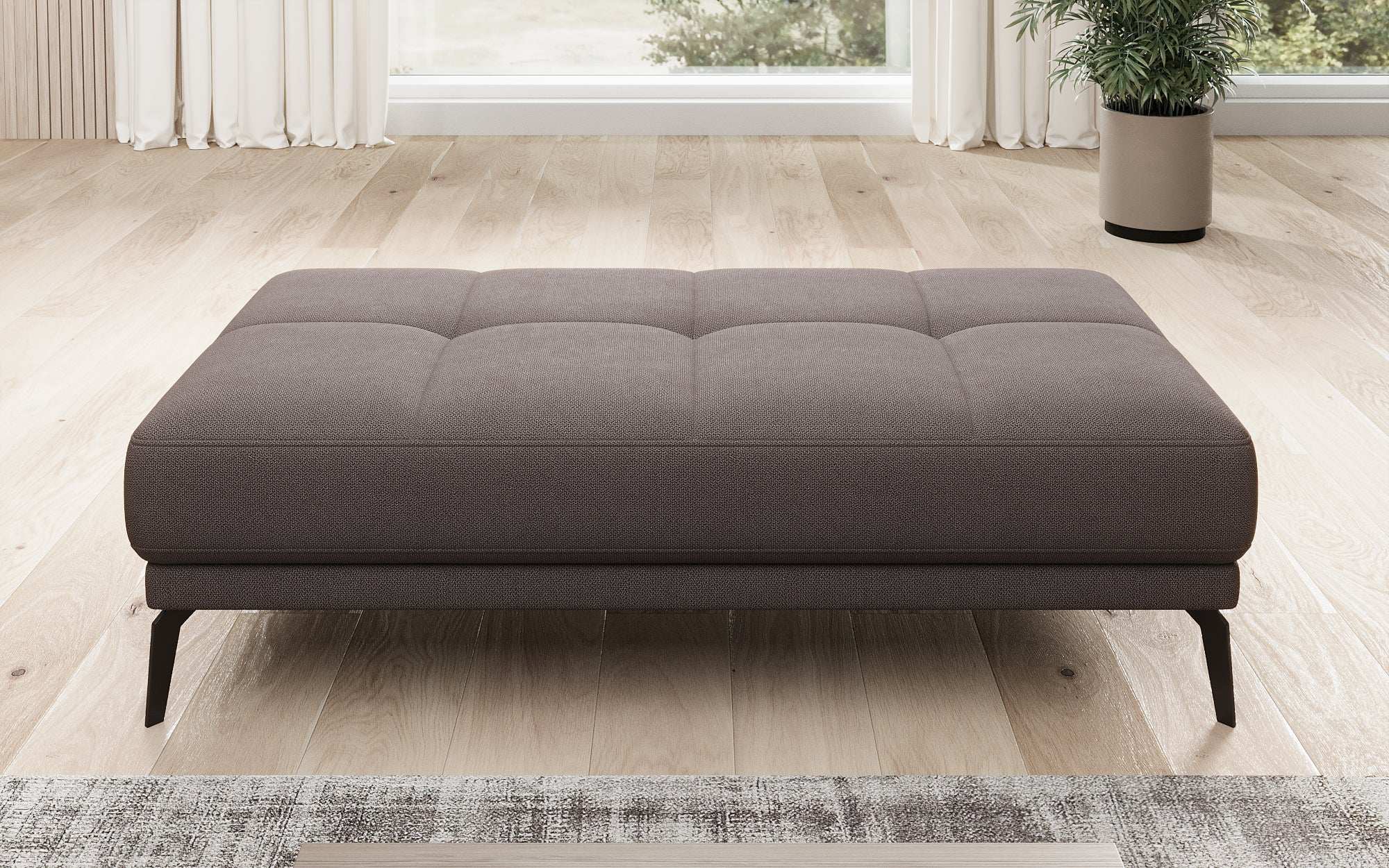 Designer Sofa Terina including Side Stool