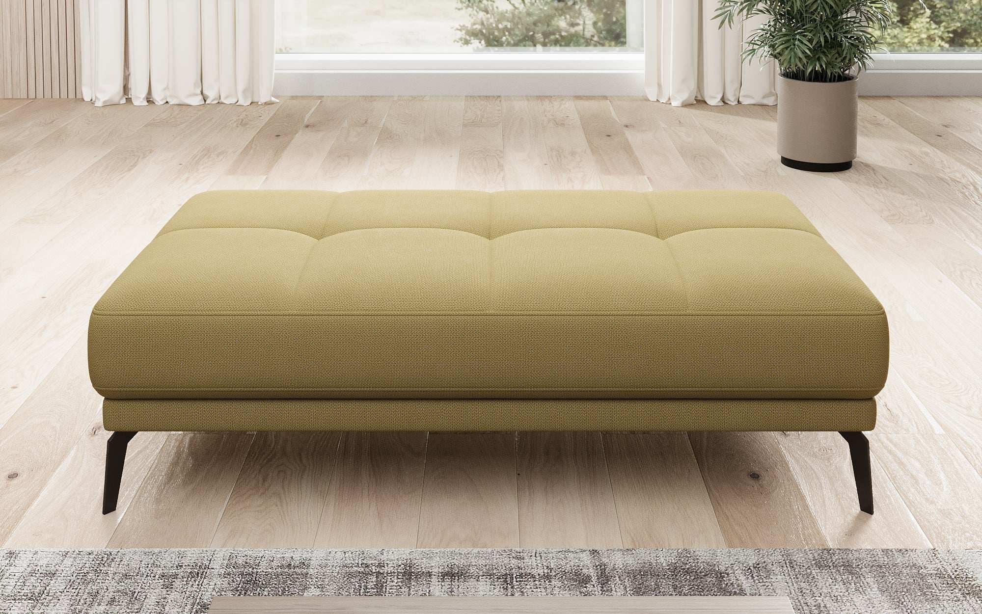 Designer Sofa Terina including Side Stool