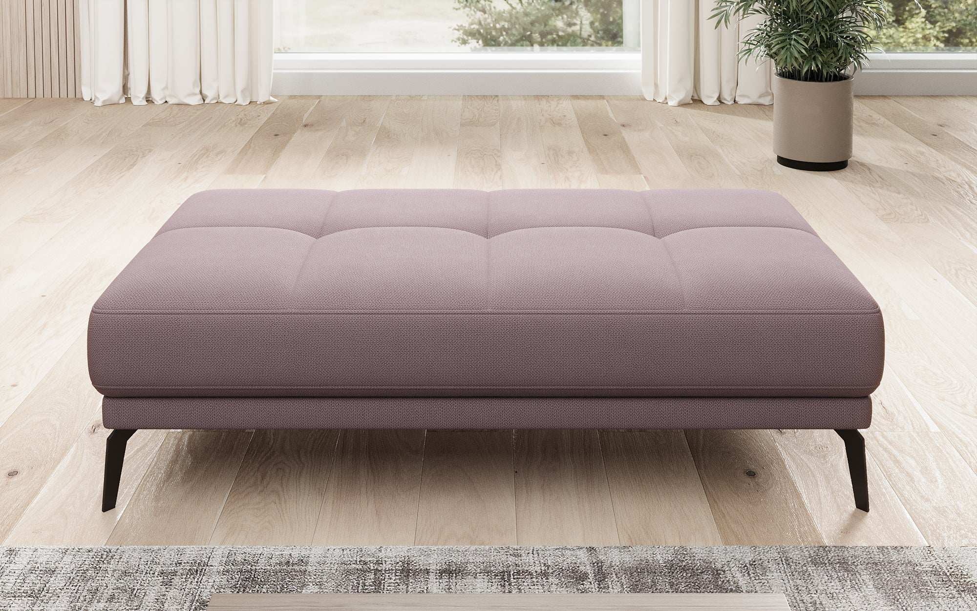 Designer Sofa Terina including Side Stool