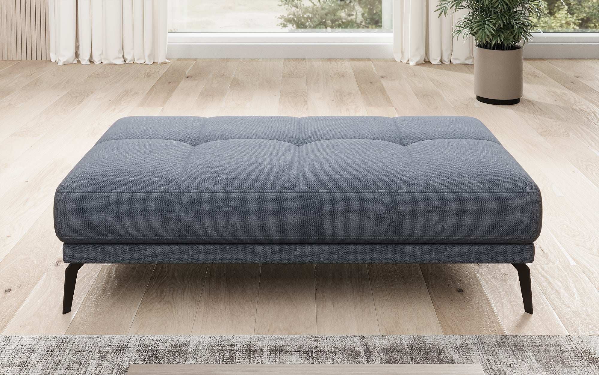 Designer Sofa Terina including Side Stool