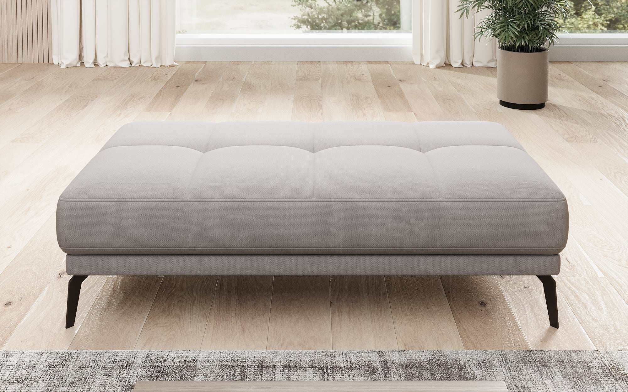 Designer Sofa Terina including Side Stool