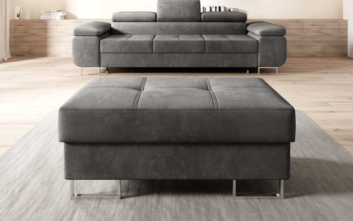 Beistellhocker Jess mit Stauraum - Luxusbetten24