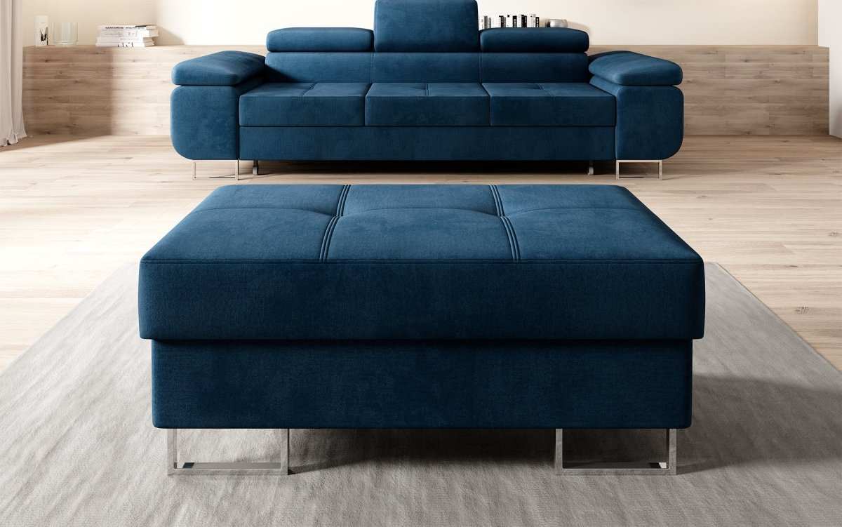 Beistellhocker Jess mit Stauraum - Luxusbetten24