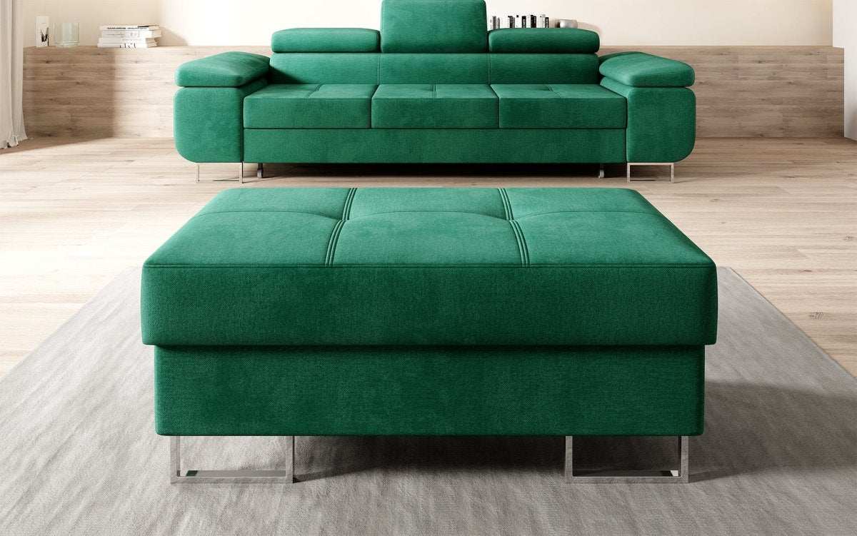 Beistellhocker Jess mit Stauraum - Luxusbetten24