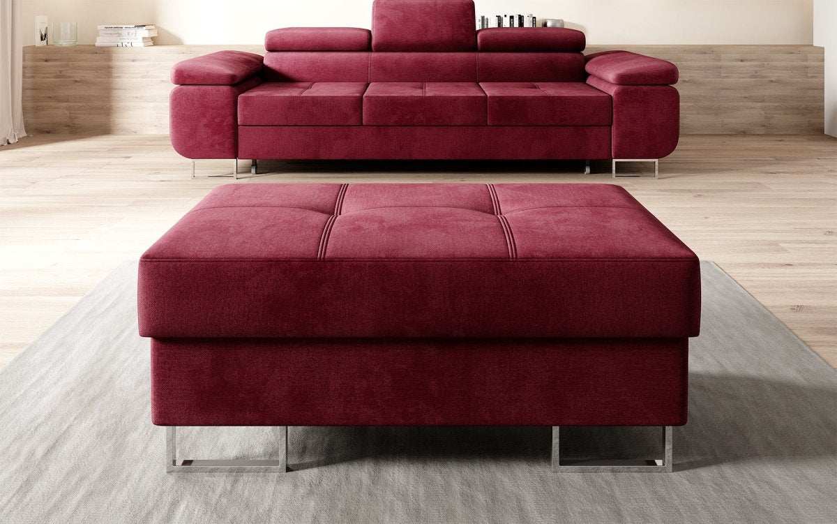 Beistellhocker Jess mit Stauraum - Luxusbetten24