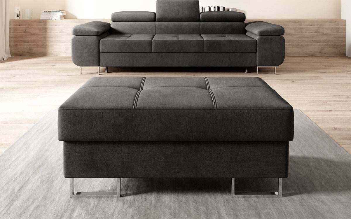 Beistellhocker Jess mit Stauraum - Luxusbetten24