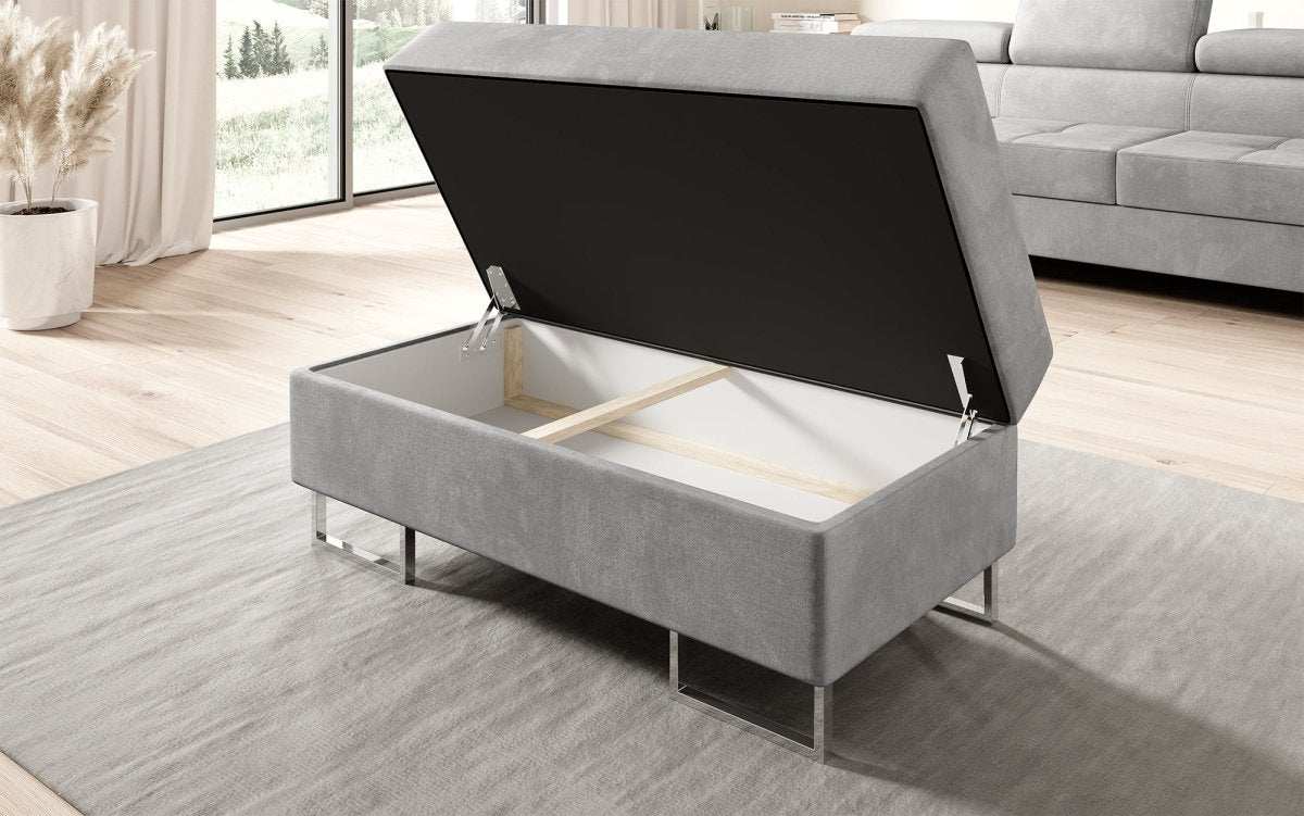 Beistellhocker Jess mit Stauraum - Luxusbetten24