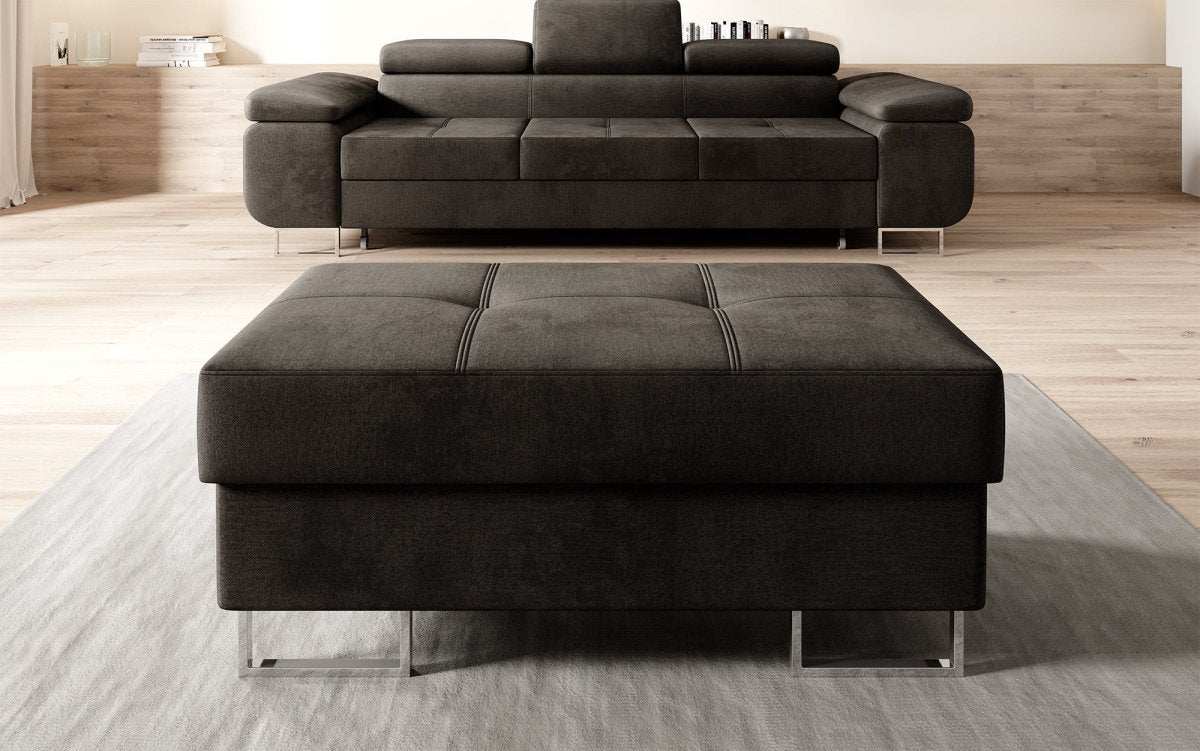 Beistellhocker Jess mit Stauraum - Luxusbetten24