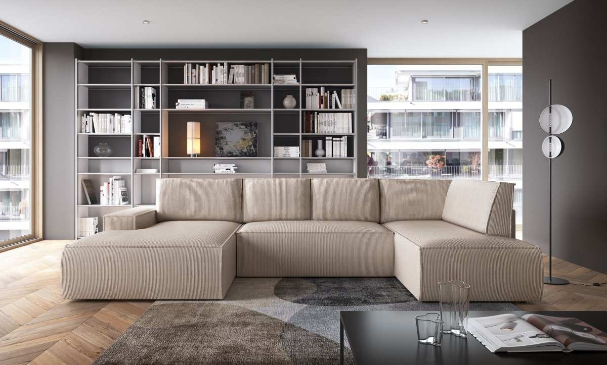 Designer Sofa Rondo mit Schlaffunktion - Luxusbetten24