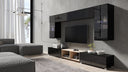 Designer Wohnwand Picasso mit LED - Luxusbetten24