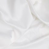 Premium Satin Bettwäsche Weiß - Luxusbetten24