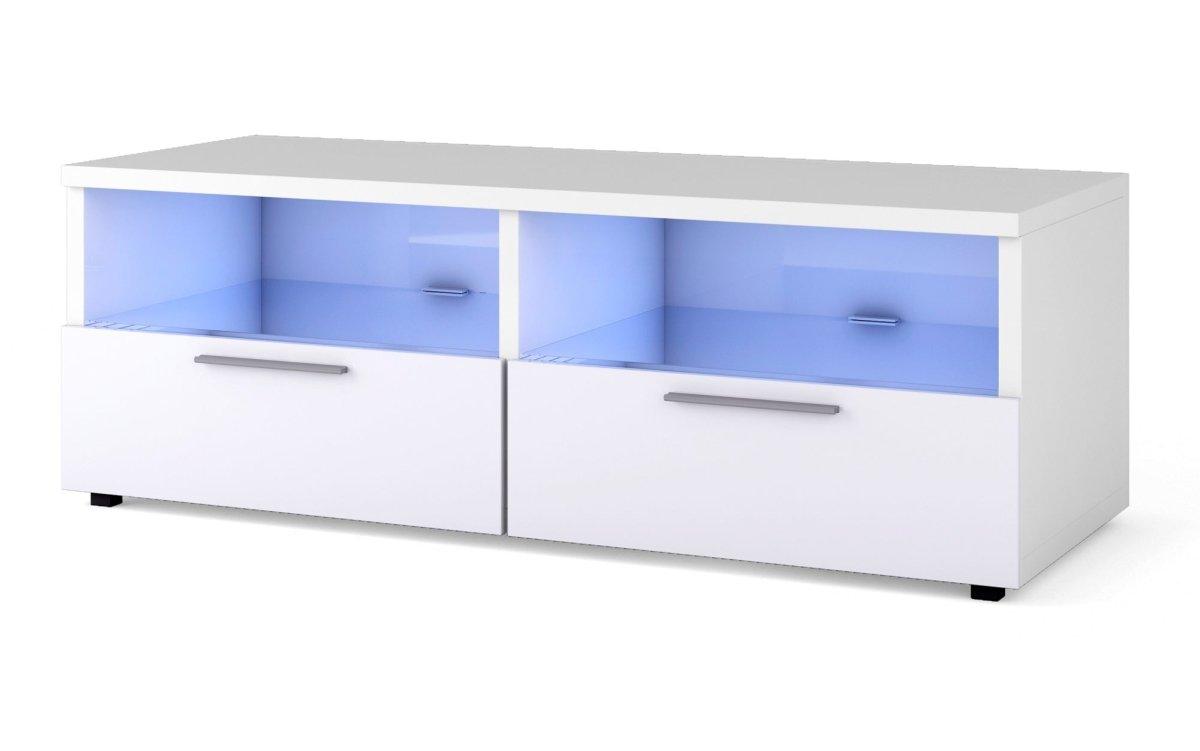TV Lowboard Lumino mit LED - Luxusbetten24